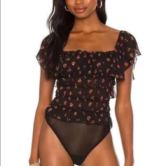 NWT Juliet Printed Bodysuit in Twilight Combo - Picture 10 of 17
